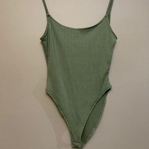 Forever 21 Ribbed Bodysuit Tank size S - low back